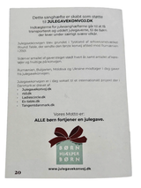 Julegavekonvoj 2026 - Pin & sanghæfte KOMBO (Sæt m. 6)